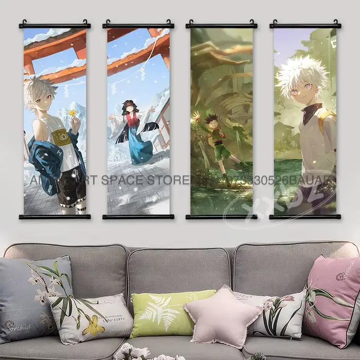 Affiches de peinture de combat Hunter X Hunter