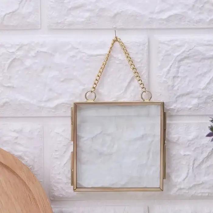 Petit cadre photo bricolage pour spécimens de plantes