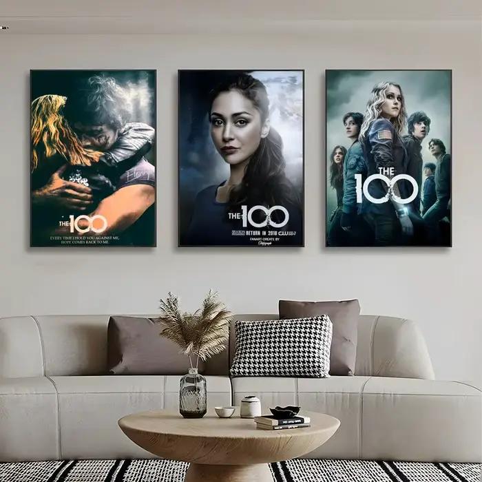 Affiche murale de la série télévisée The 100