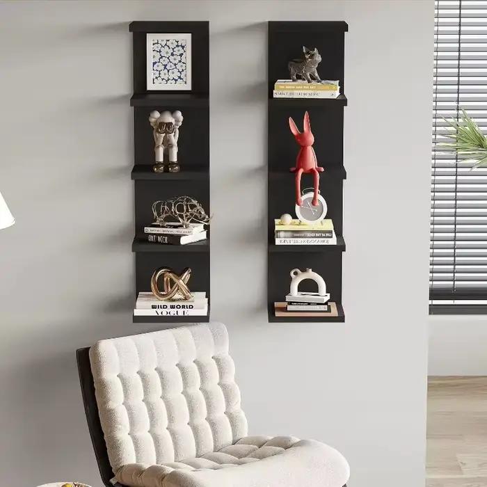 Étagères murales multi-niveaux
