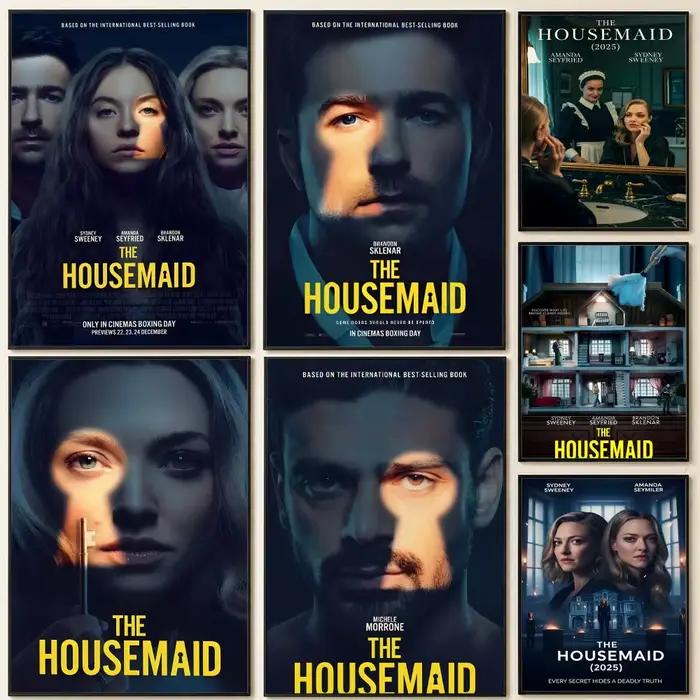 Affiche murale autocollante HD du film The H-Housemaid, imperméable, amovible, ne se décolore pas, pour la décoration de la chambre à coucher et du salon