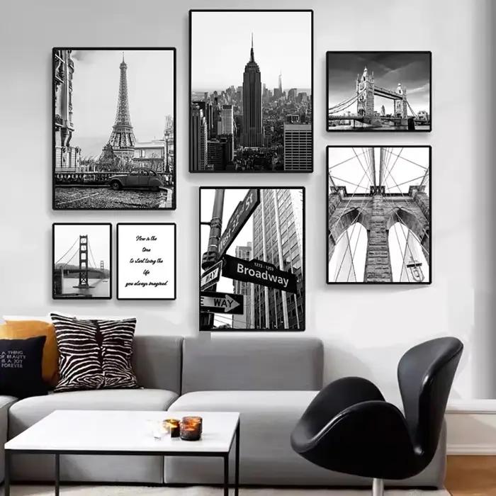 Affiches et imprimés de paysage de londres de New York