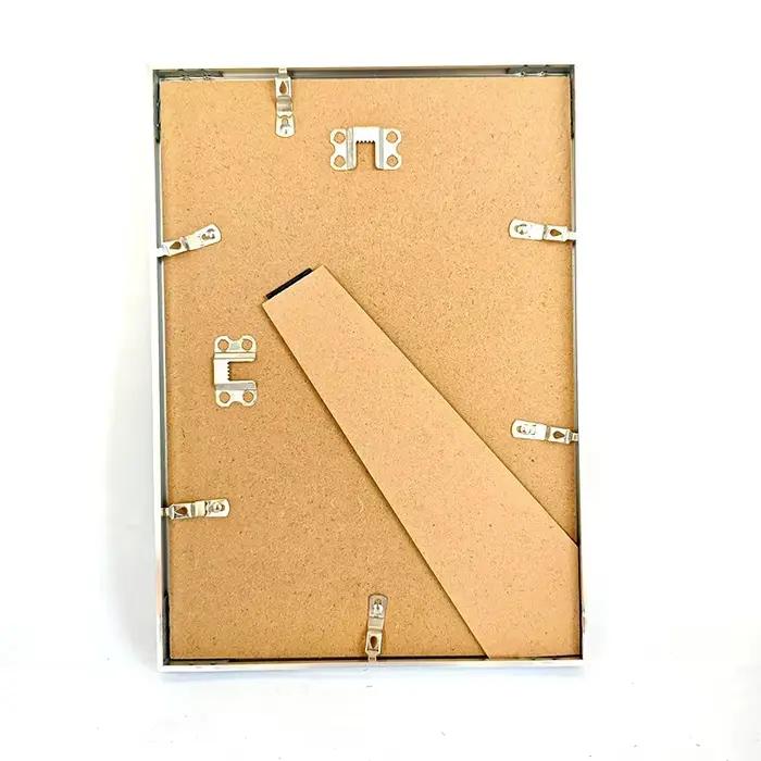 Cadre photo A4 en alliage d'aluminium pour afficher des certificats