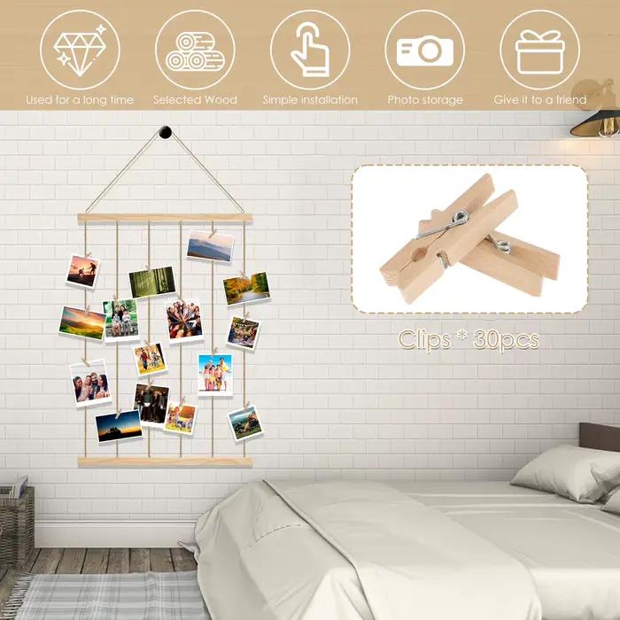Support mural polyvalent pour affichage de photos