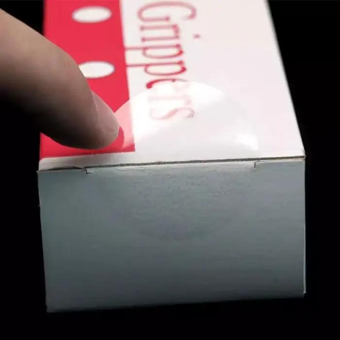 500 pièces cristal clair Transparent 2 "/2.5"/3.0 "autocollants ronds en PVC