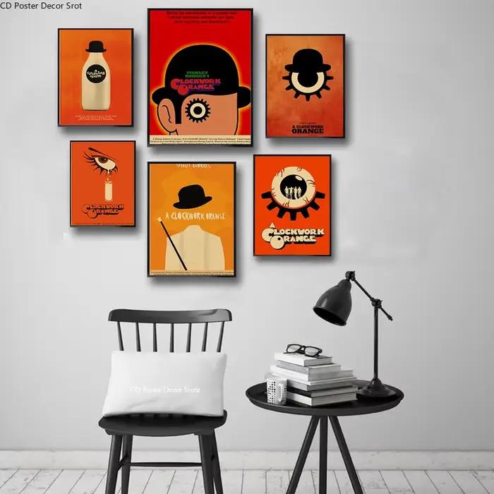 Affiche de Film classique A Clockwork Orange