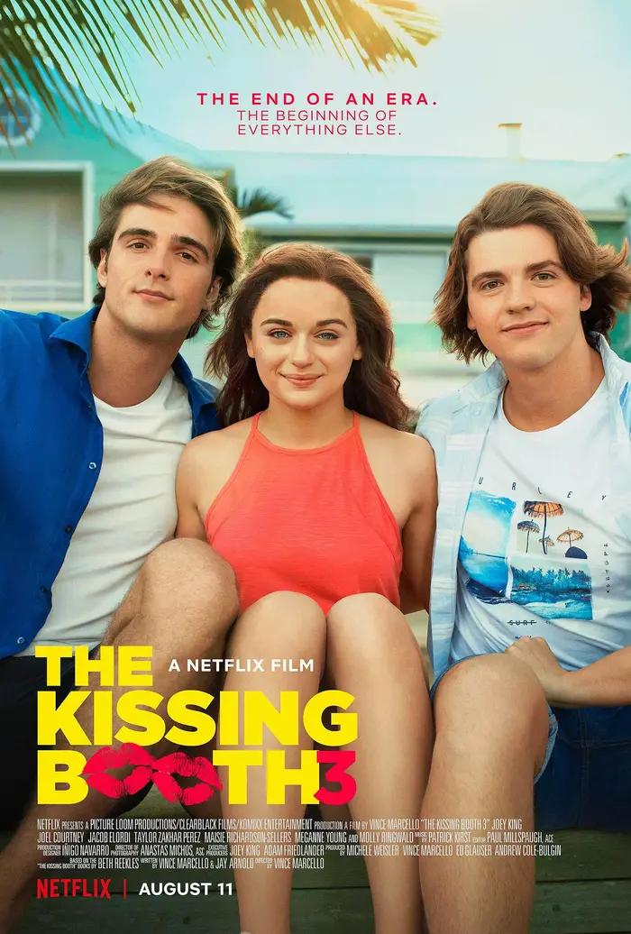Affiche en soie pour film The Kissing Booth (2018)