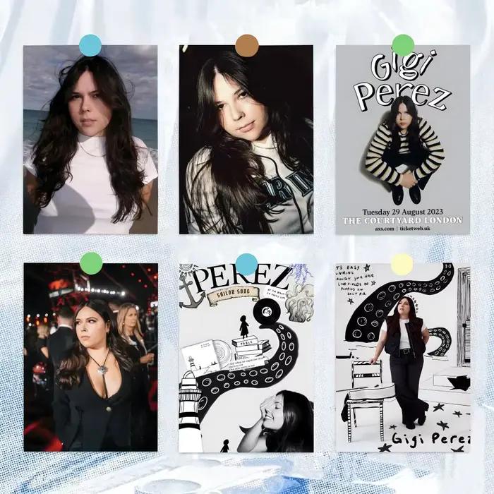 Affiche artistique et élégante du chanteur G-Gigi P-Perez, décoration murale pour la maison, le bureau, le bar, le salon, réutilisable