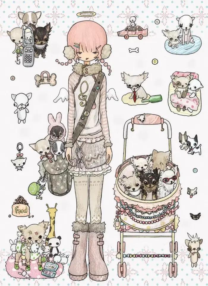 Collection d'autocollants pour filles aux tons vintage | Autocollants esthétiques nostalgiques pour le journaling