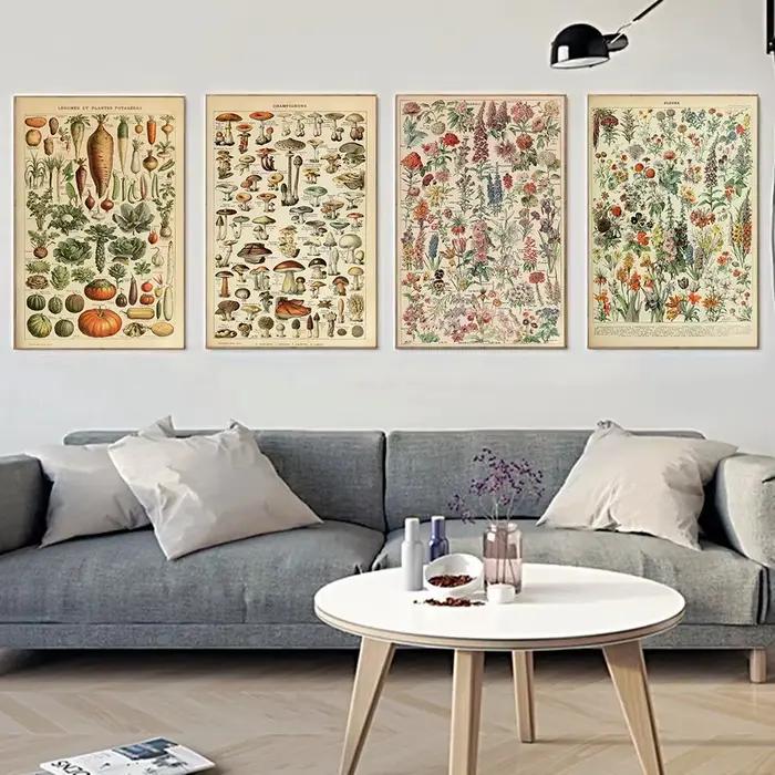 Affiches et imprimés Vintage d'encyclopédie Adolphe Millot