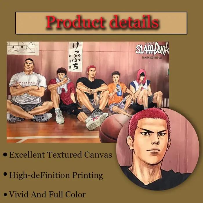 Anime Slam Dunk Canvas Poster