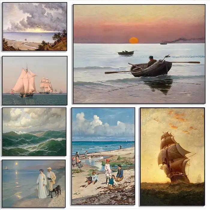 Affiches De paysage Vintage