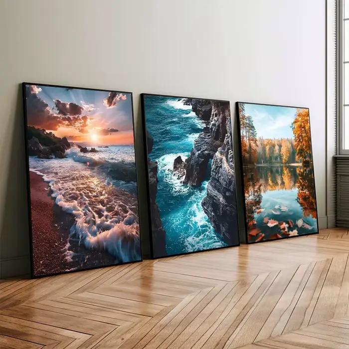 Affiche de paysage naturel du monde