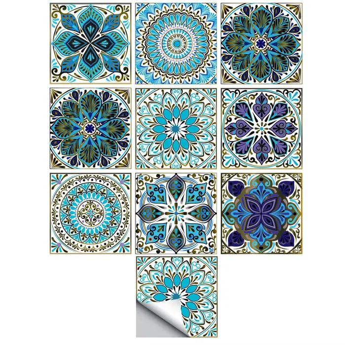 Autocollants décoratifs pour carrelage M ala