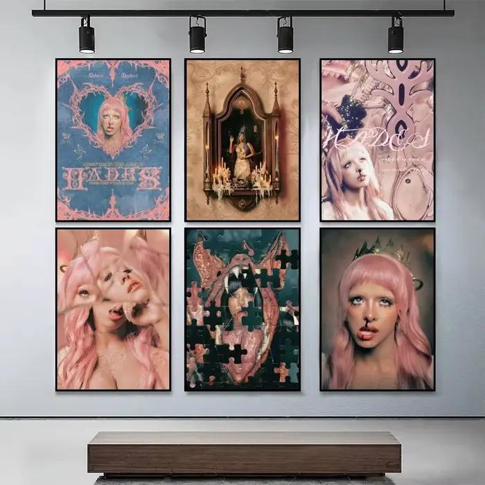 Affiche décorative de la chanteuse Melanie Martinez Hades 2026