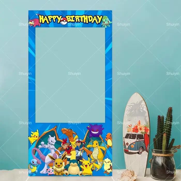 Cadre de photomaton Pikachu Pokémon de dessin animé