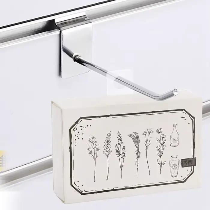 Onglets de suspension auto-adhésifs, crochets ronds pour suspendre l'étiquette, trou rond, 1x1/2 pouces, pour l'affichage de fournitures de magasin de détail, 1000 pièces
