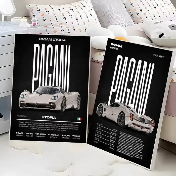 Affiche Super Car P-Pagani