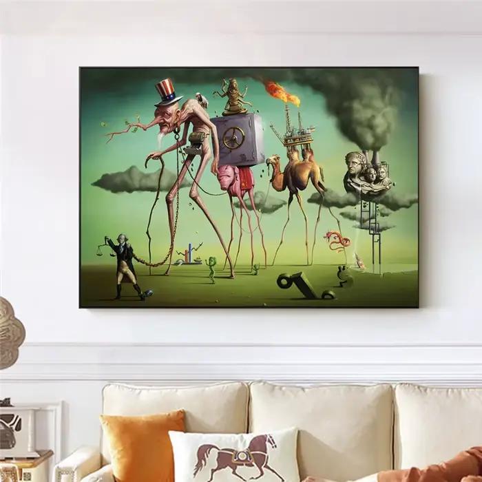 Affiches et impressions d'art mural sur toile surréaliste
