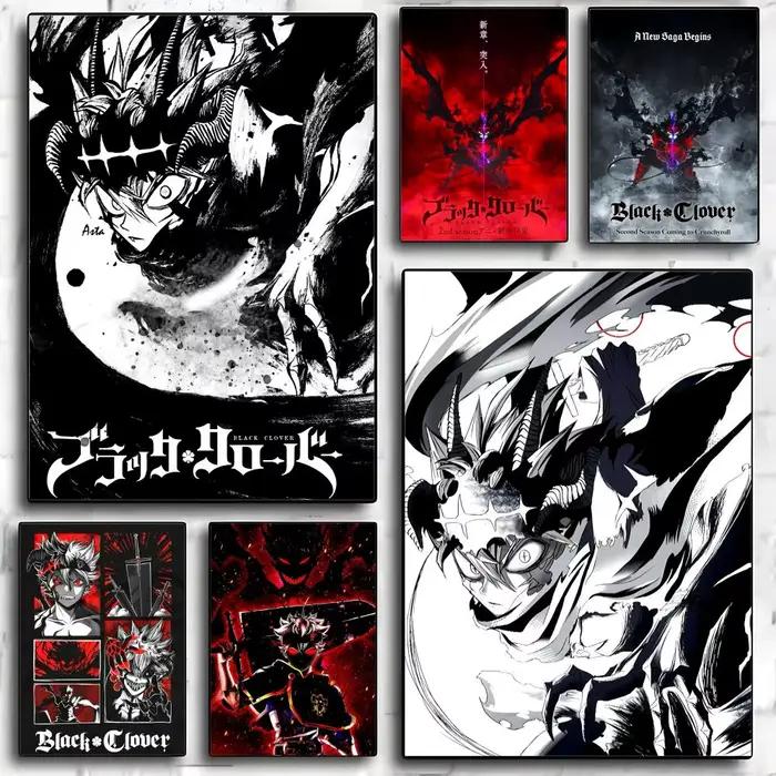 Affiche d'anime B-black Clover
