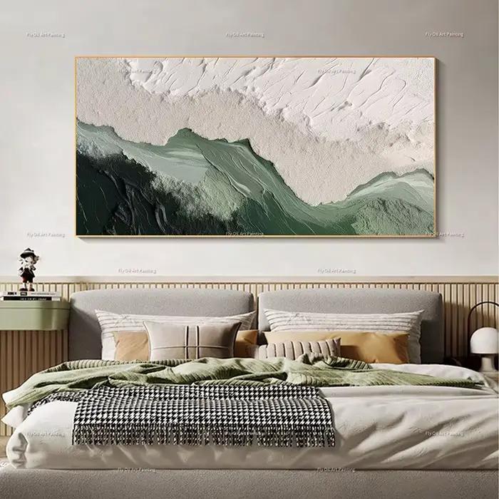 Grande peinture à l'huile spéciale peinte à la main
