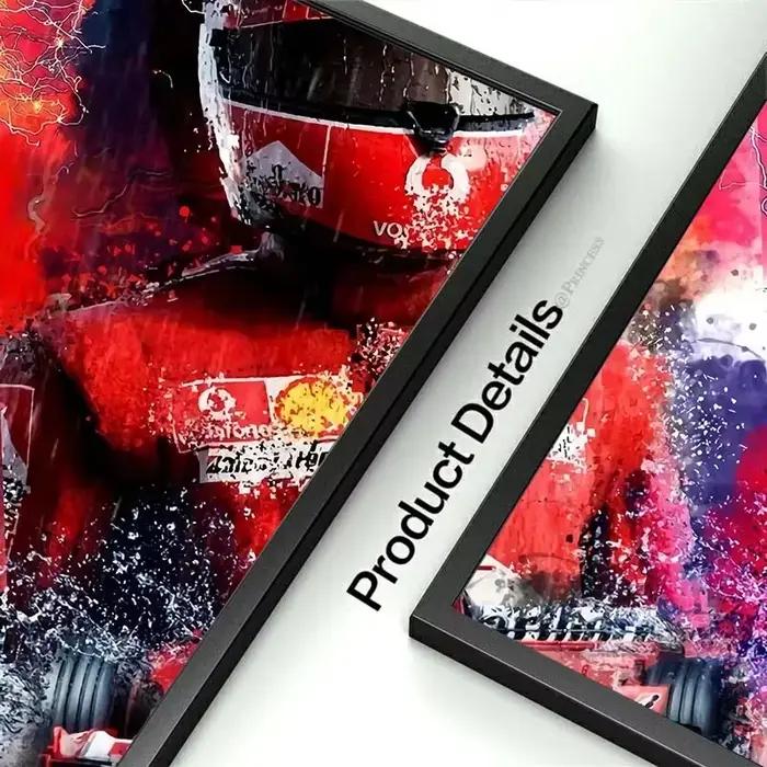 Affiche de course de formule F1