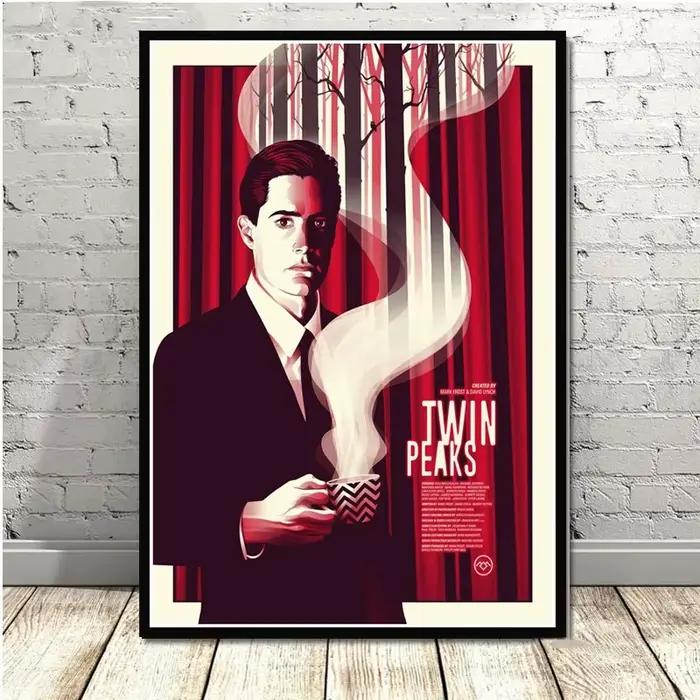 Twin Peaks TV Series Shows Affiche et impressions d'anime de film classique