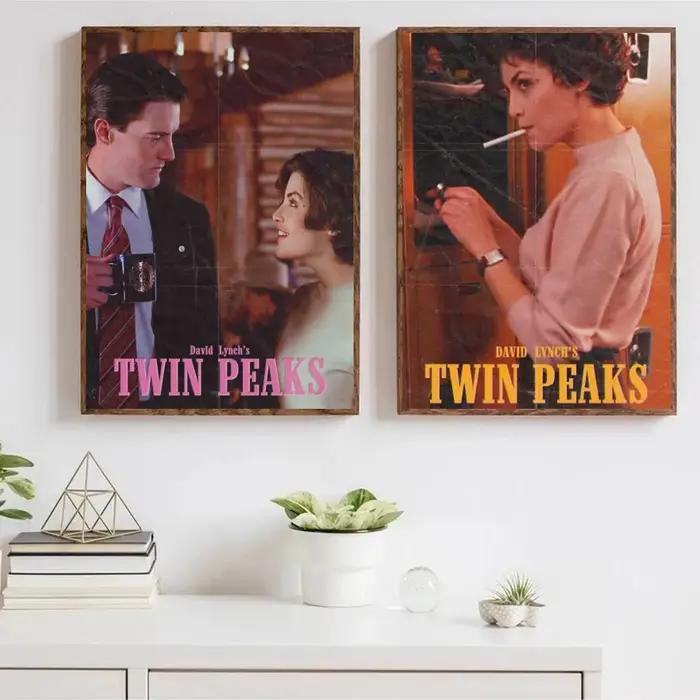 Affiche de spectacles de la série télévisée Twin Peaks