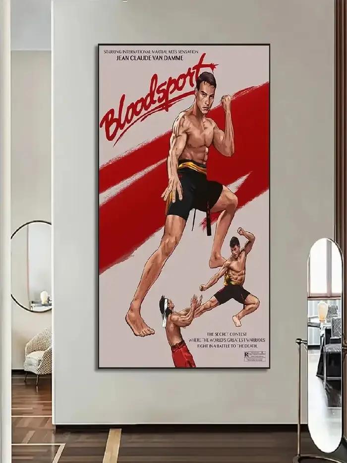 Affiche de Film Vintage Bloodsport