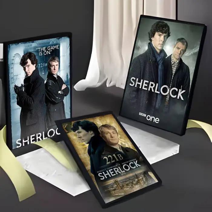 S-Sherlock h-holmes affiche Art avec impressions maison chambre salon décoration cadeau