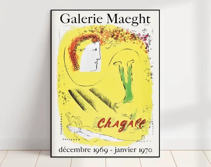 Affiche de la série artistique Marc Chagall