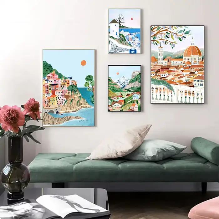 Affiche de Voyage dans le Monde