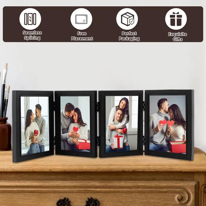 Cadre Photo en bois pliable à charnière