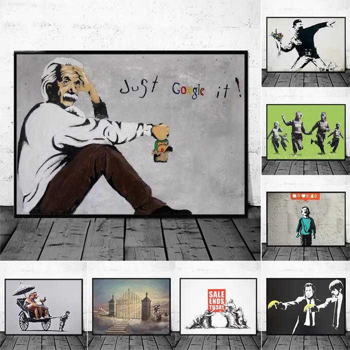 Nouveaux affiches et impressions Banksy Street
