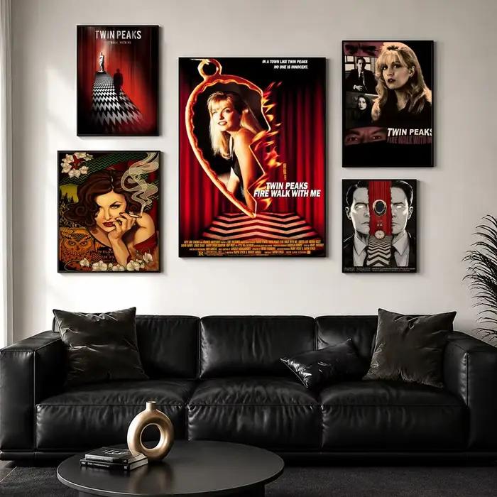 Affiche de la série télévisée classique T-Twin Peaks