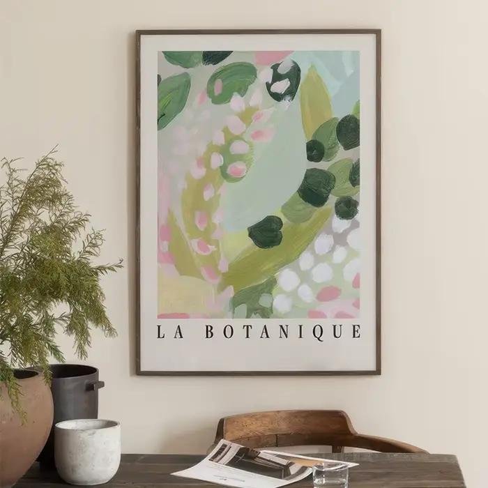 Affiche d'art bohème arc-en-ciel