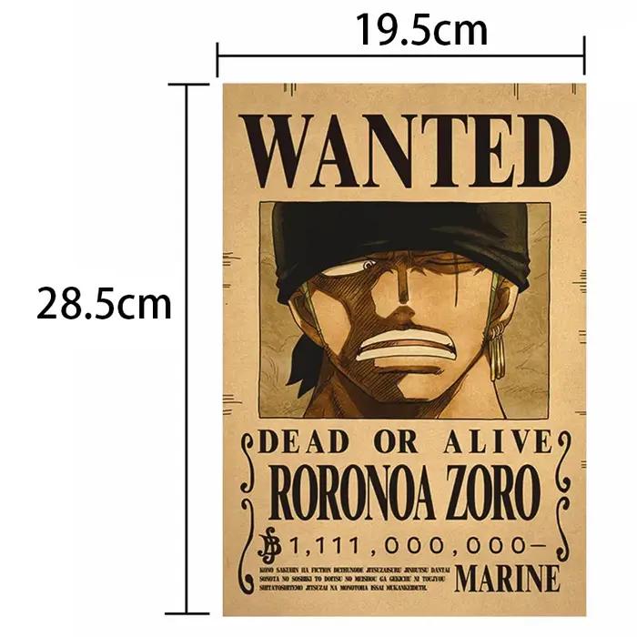Ensemble d'affiches vintage Anime One Piece