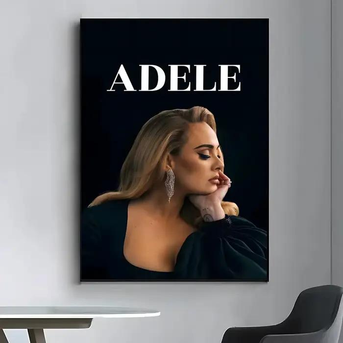 Affiche de la chanteuse Adele