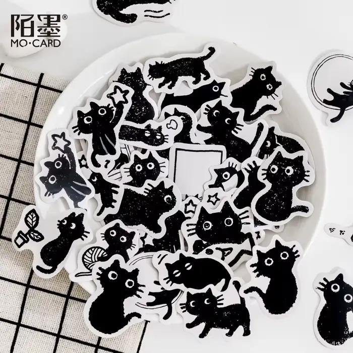 45 pièces/lot – Lot de mini autocollants mignons pour carnet de notes