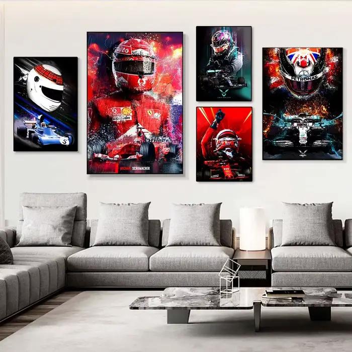 Affiche de course de formule F1
