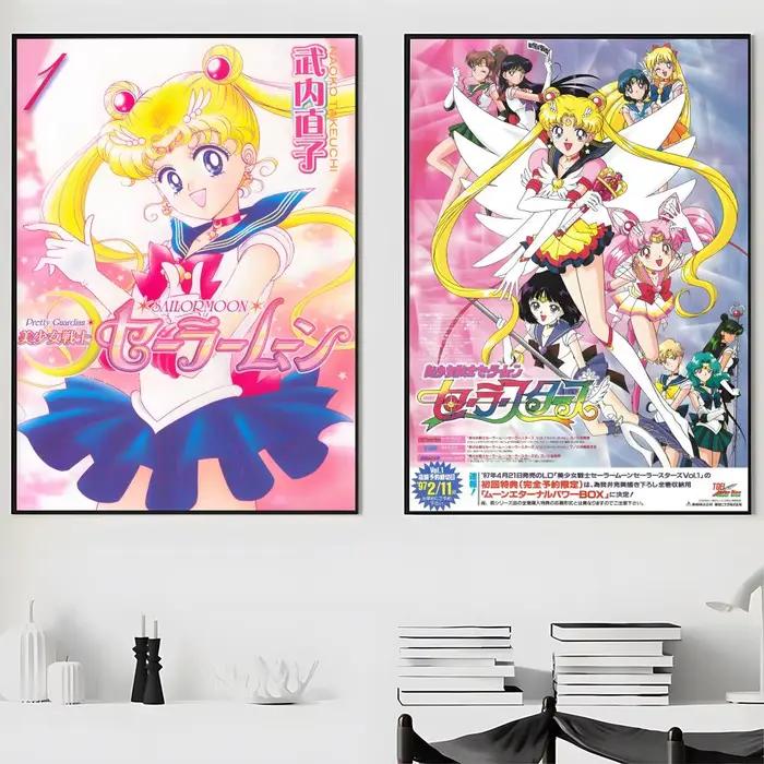 Affiche S-Sailor Moon, autocollants haute définition