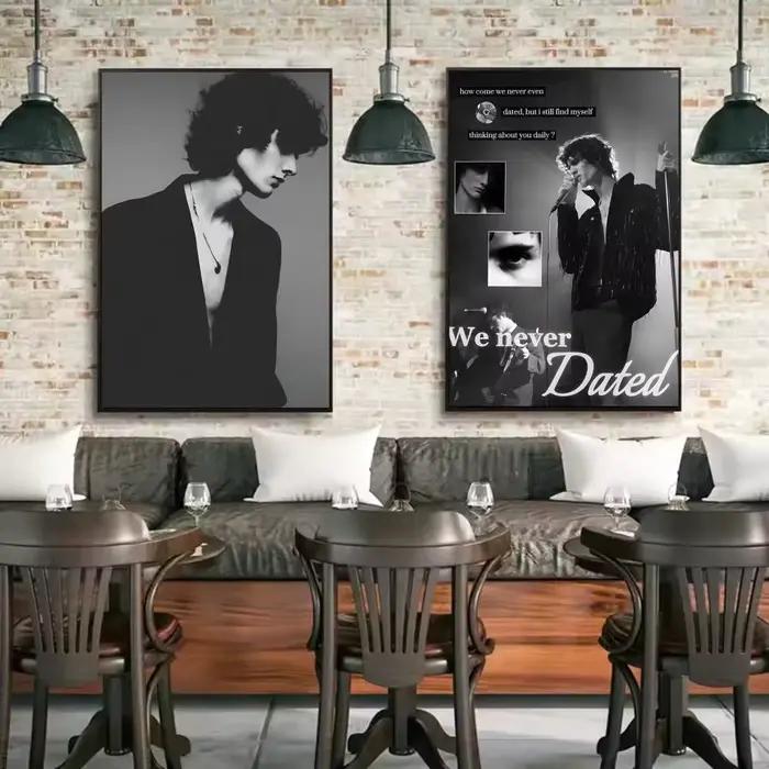 Affiche de chanteur s-ombr en papier imprimé