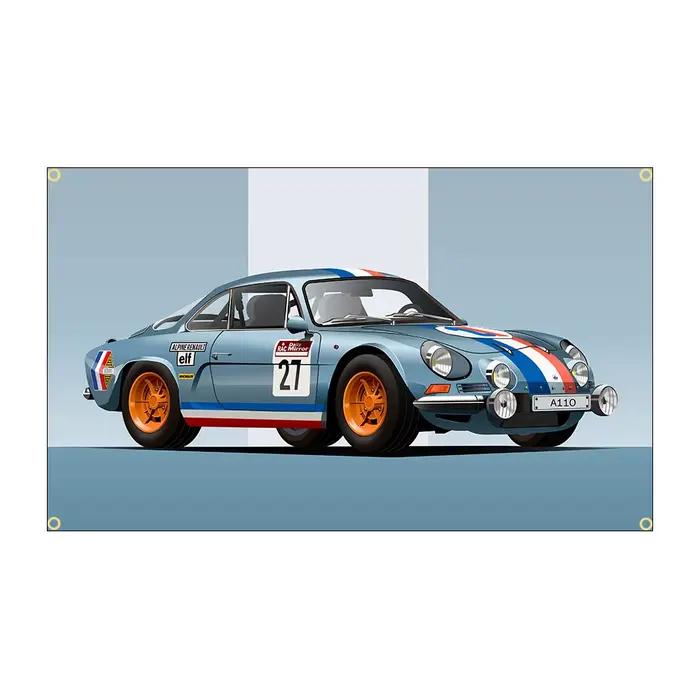 Affiche de voiture imprimée en Polyester