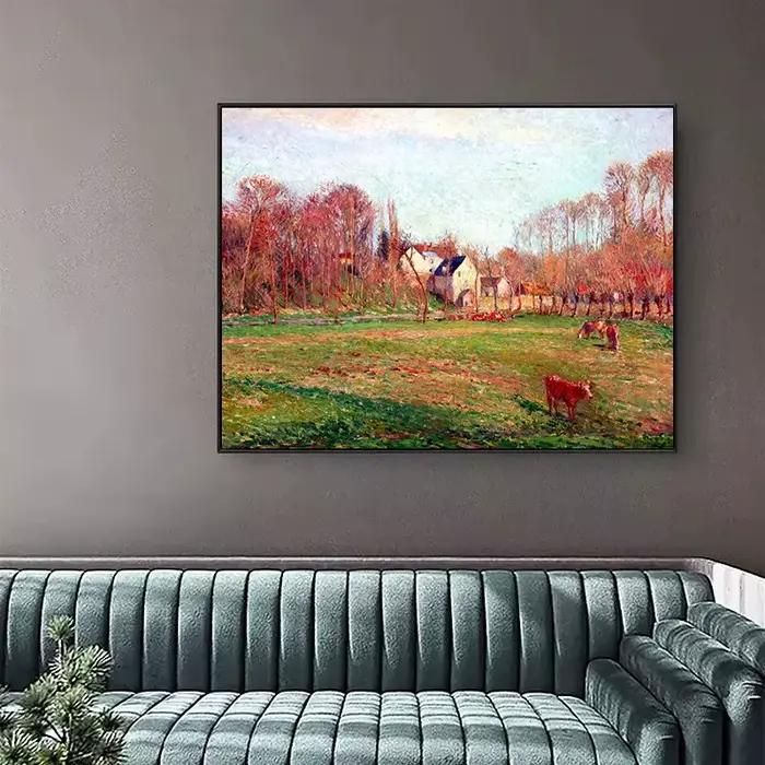 Affiche de paysage de la nature de Camille Pissarro