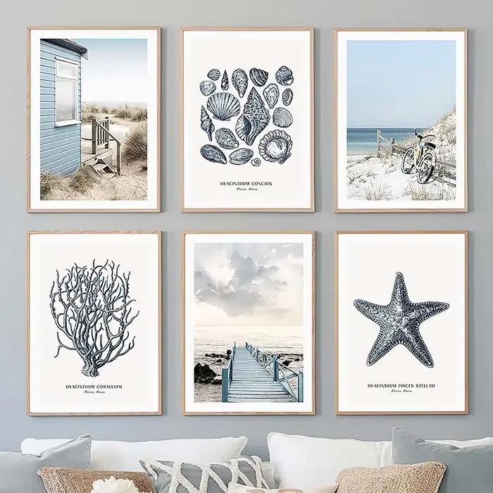 Affiches et impressions de peinture sur toile pour décor de salon