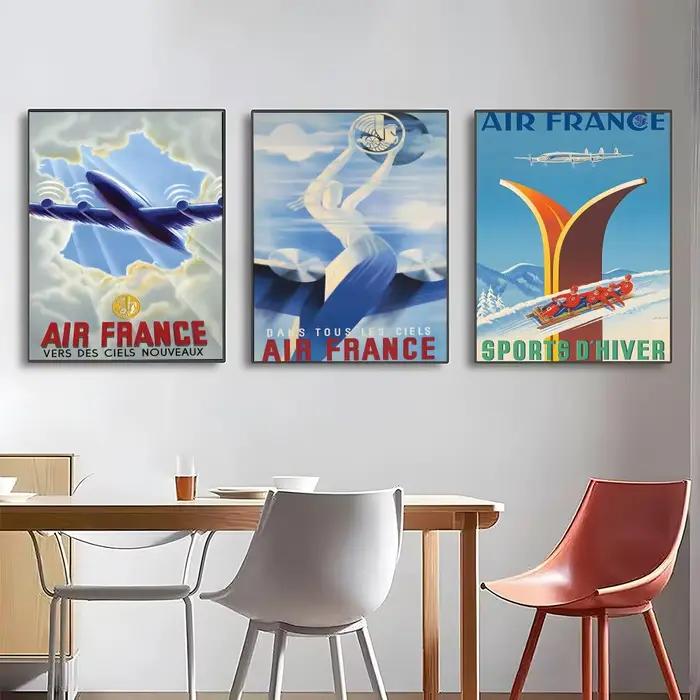 Affiche de voyage vintage Air France