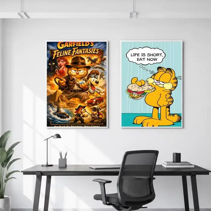Affiche de bande dessinée G-Garfield the C-Cat