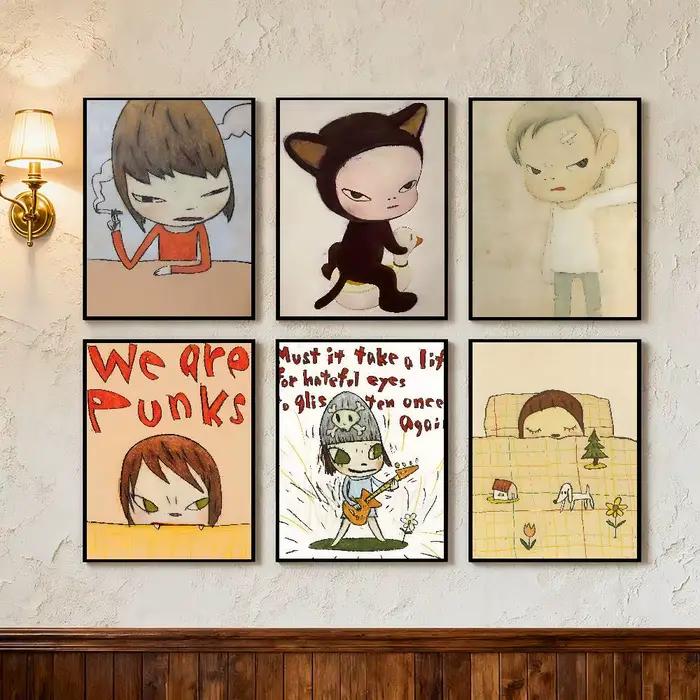 Yoshitomo Nara – affiche d'art imprimée