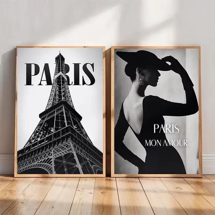 Affiche murale de la tour Eiffel