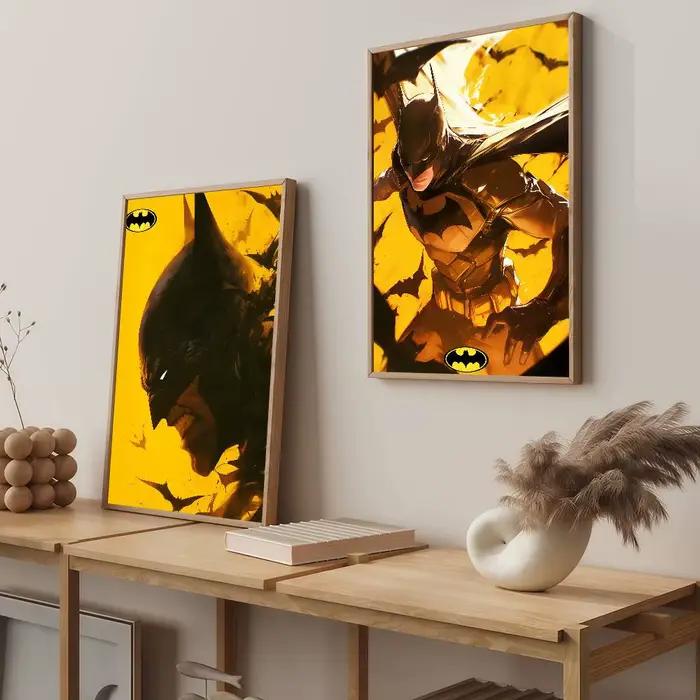 Affiche de super-héros b-batman